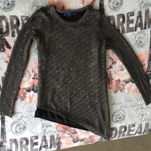 SOLD‼️- Gray sweater with sequin